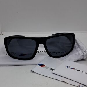 NWT BMW Motorsport Black Sunglasses